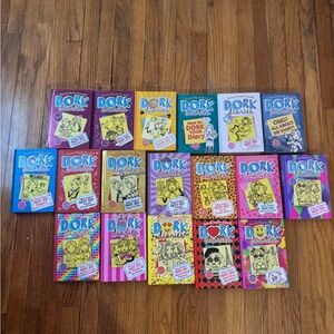 Dork Diaries Full Book Set including book 3 1/2 and OMG Diary